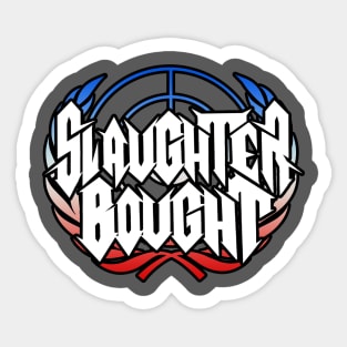 Slaughter Bought UN Logo Sticker